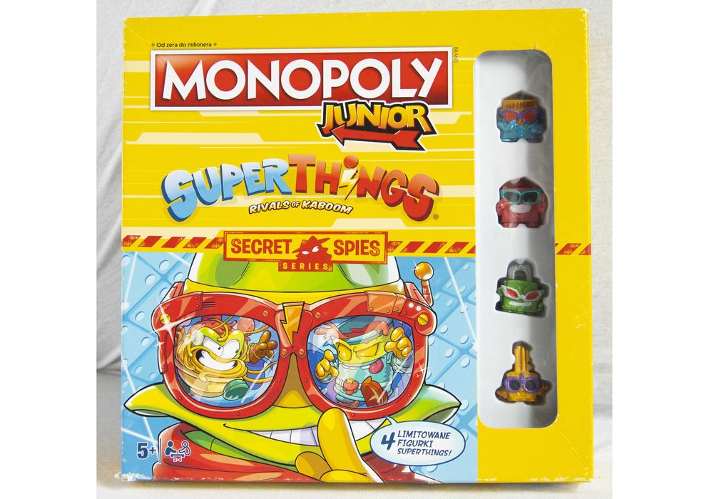 Gra planszowa Monopoly Junior Super Things
