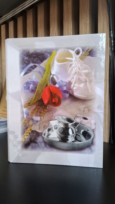 Album na zdjęcia ze chrztu fotograficzny photo album chrzest święty ch