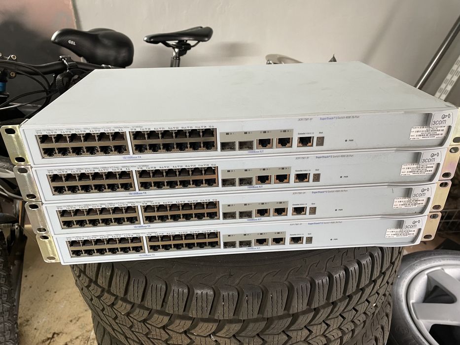 Switch poe 24 3com HP e4500-24