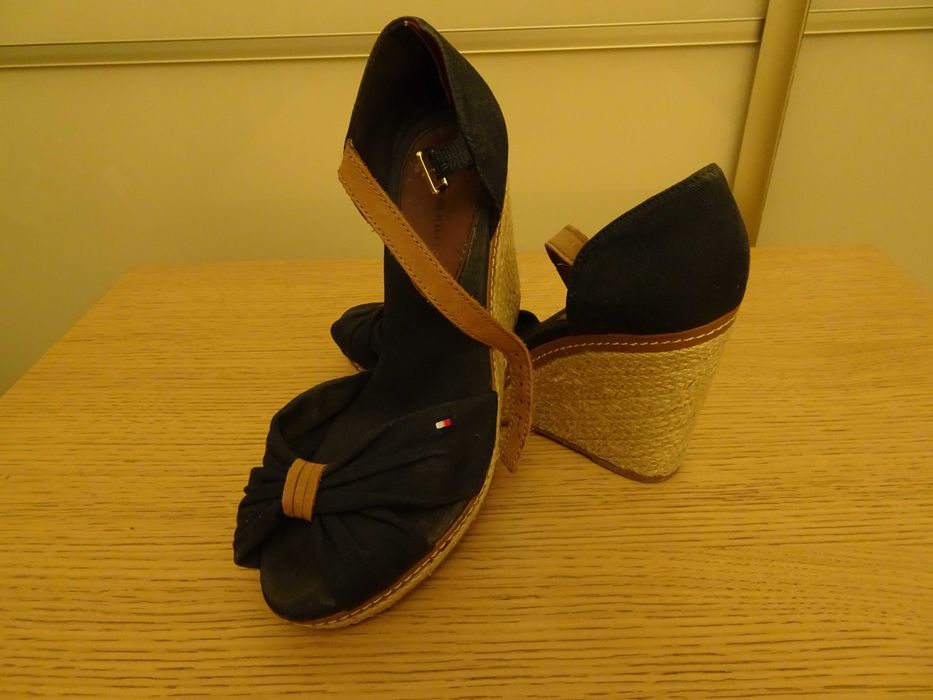 Tommy Hilfiger Espadryle Damskie Elena koturny rozmiar 36