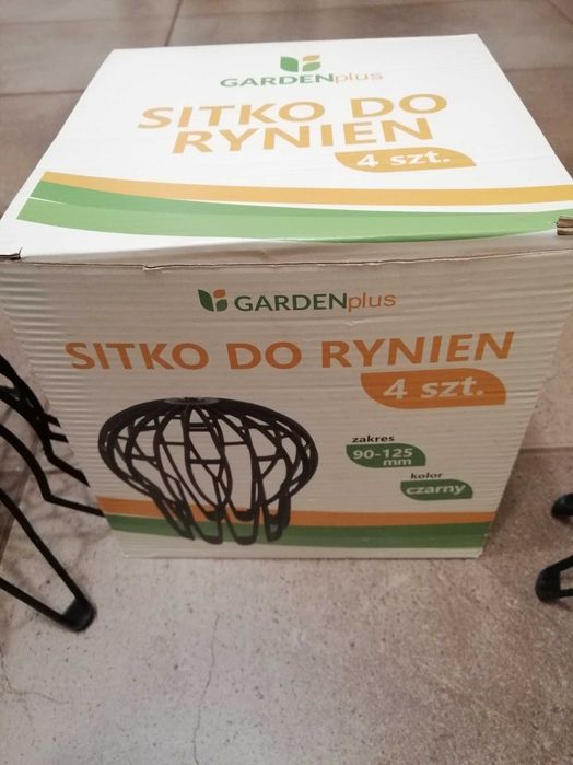 Sitko rynnowe - 4 szt. Nowe.