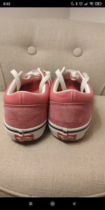 Ténis VANS rosa - ideais para o Verão
