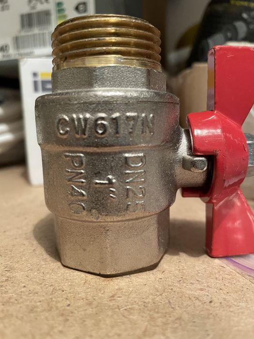 Краны шаровие  обратний клапан обжим муфта