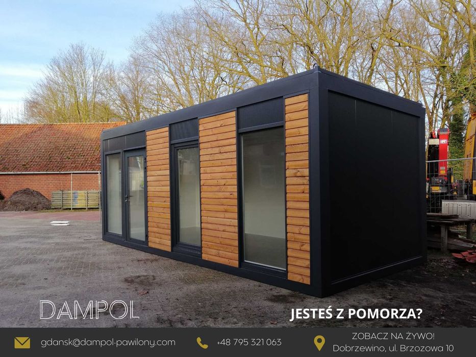 Pawilon handlowy 7x3 21m2 / domek letniskowy, sklep, biuro