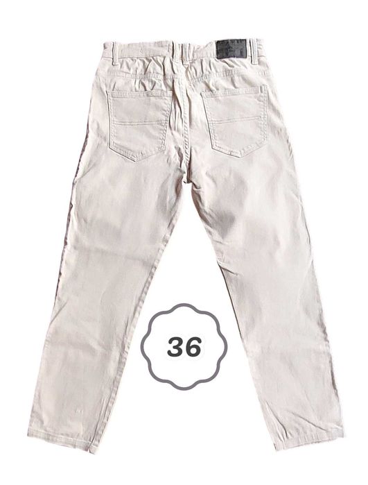 Calças Bege Bershka 36 (Homem)