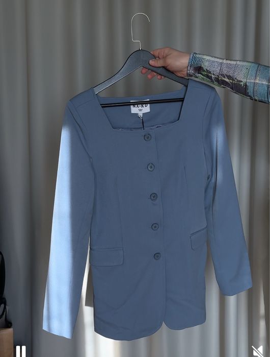 Піджак жіночий блакитний