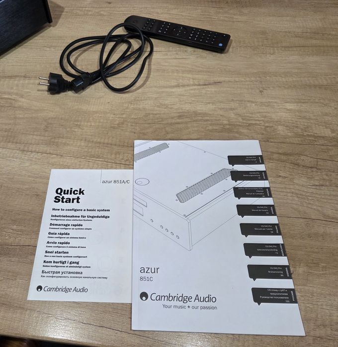 CAMBRIDGE AUDIO Azur 851C - Odtwarzacz CD