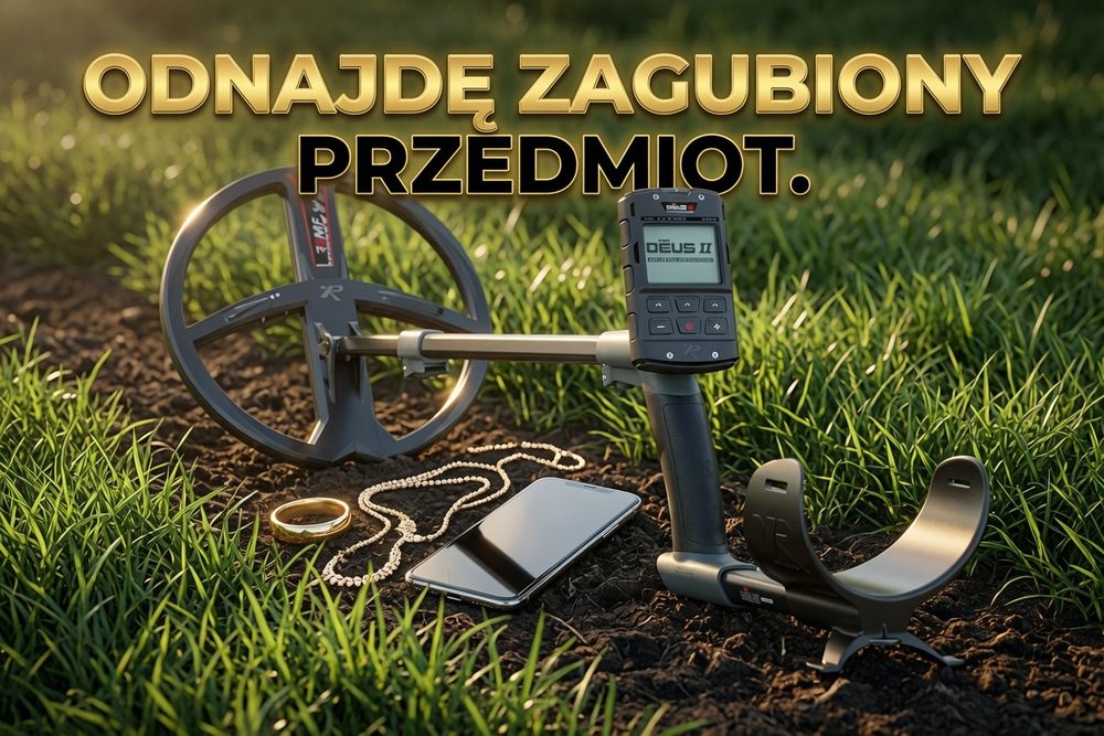 Wykrywacz metali. Odnajdę zagubiony przedmiot