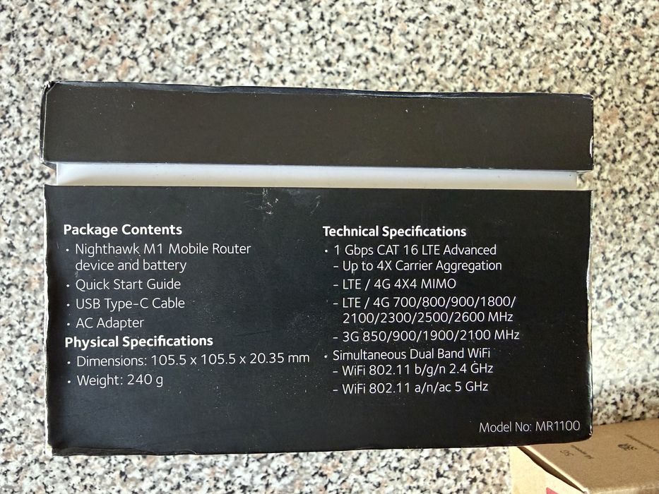 Router Hotspot 4G Gigabit Netgear Nighthawk M1 (Desbloqueado)