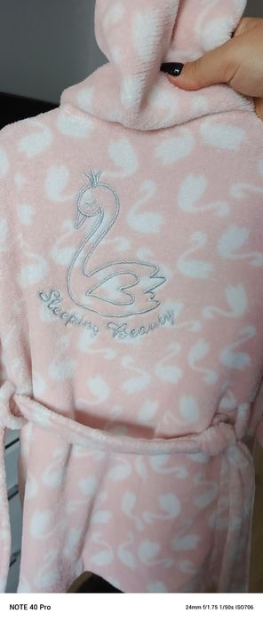 Szlafrok dla dziewczynki 92 98