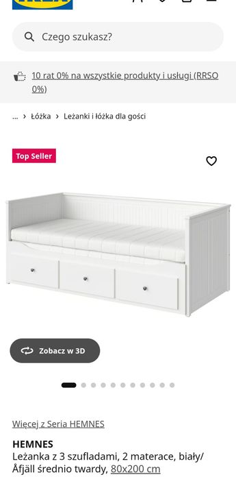 Łóżko rozkładane