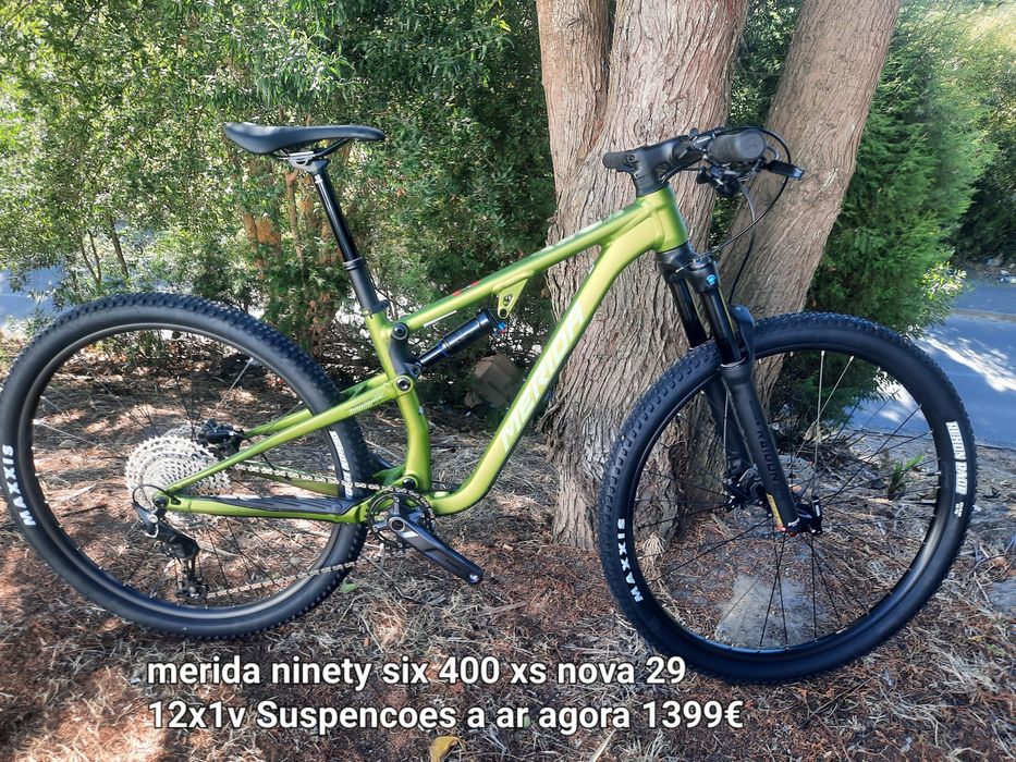 Merida ninety six nova 12x1v xs e outros tamanhos