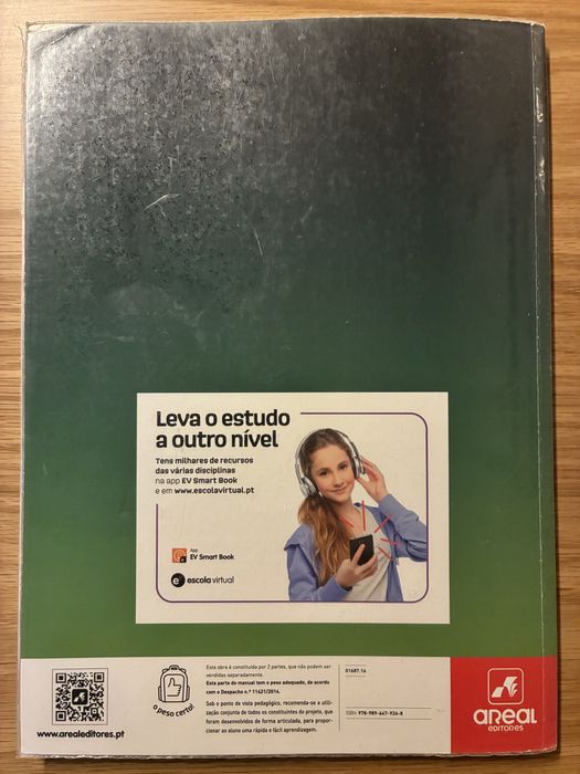 Livros de Ciências Naturais e Geografia do 9° ano