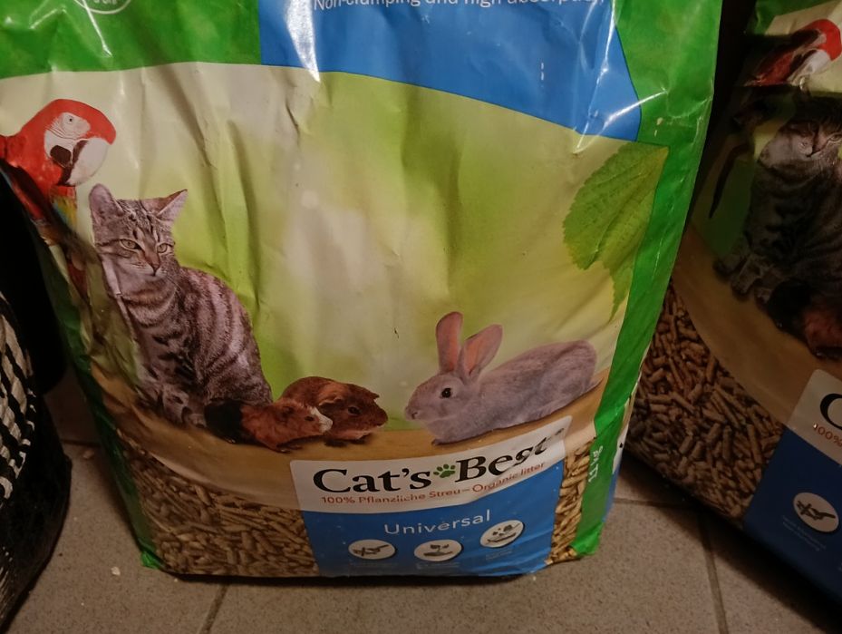 Pelet do kuwety klatki