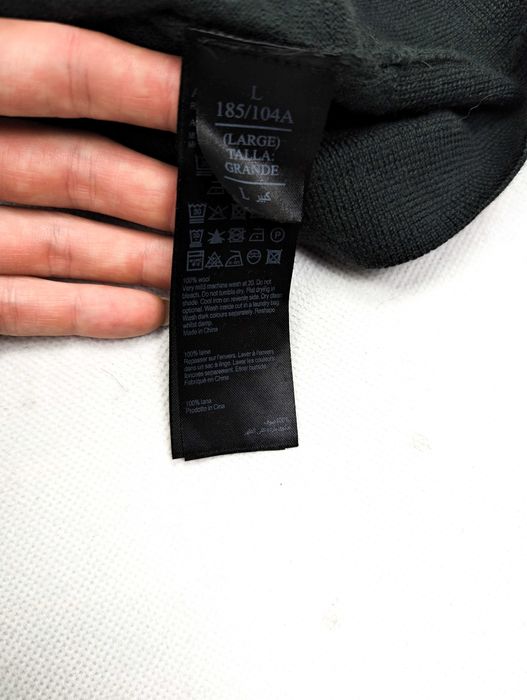 AllSaints Mode Merino Crew sweter 100% wełna merynosa merino L