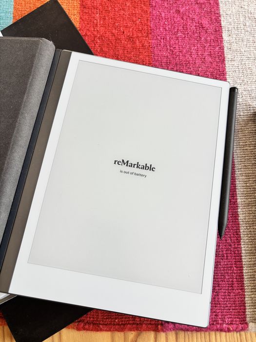 Tablet Remarkable 2 com caneta e capa protetora