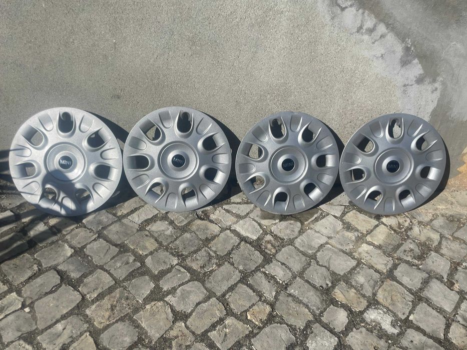 Jantes em ferro Mini One com pneus