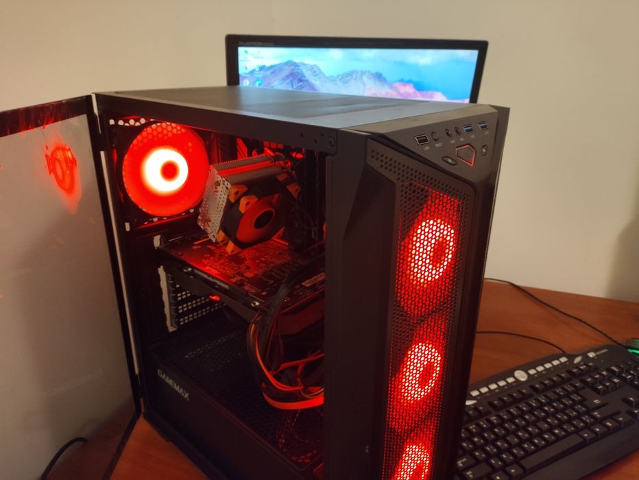 ПК + Комп'ютер • ПК •i5-8400 • RX 570 4GB • ASUS • SSD 256GB • HDD 1TB