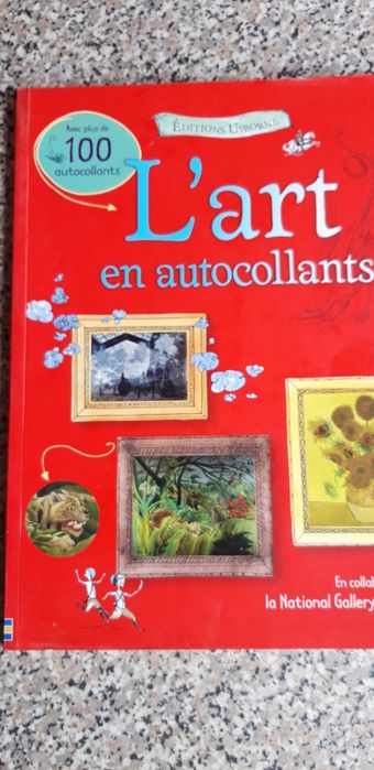 Caderneta L'Art en Autocollants Nova