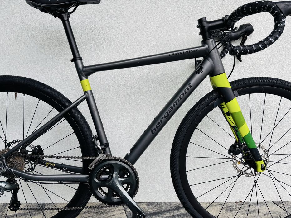 Gravel Bergamont Grandurance, hydraulika, pełna Tiagra