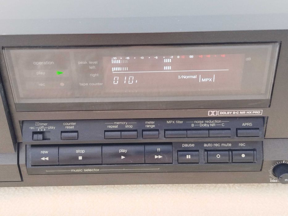 Magnetofon kasetowy Technics RS B555 HX Pro do ogarnięcia przesyłka 0zł