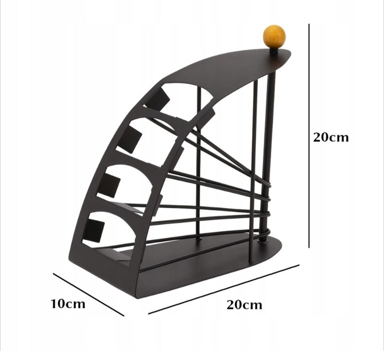 Stojak organizer na 4 piloty duży