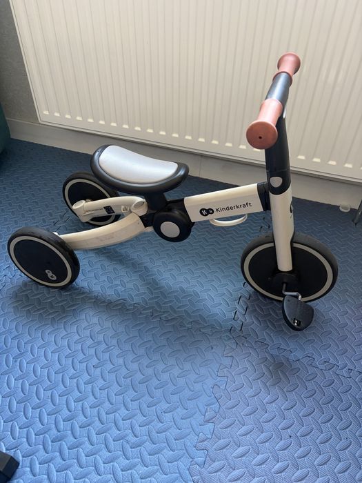Велосипед-біговел 3 в 1 Kinderkraft 4Trike Silver Grey