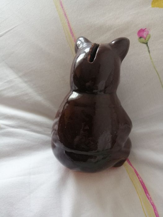 Skarbonka PRL, szkliwiona