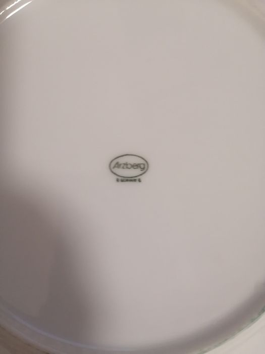 Посуда новогодняя, фарфор, ручная роспись