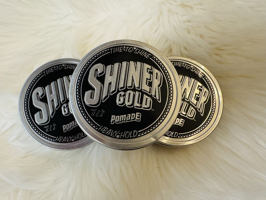 Помада для укладки волос Shiner Gold Heavy Hold Pomade 112мл