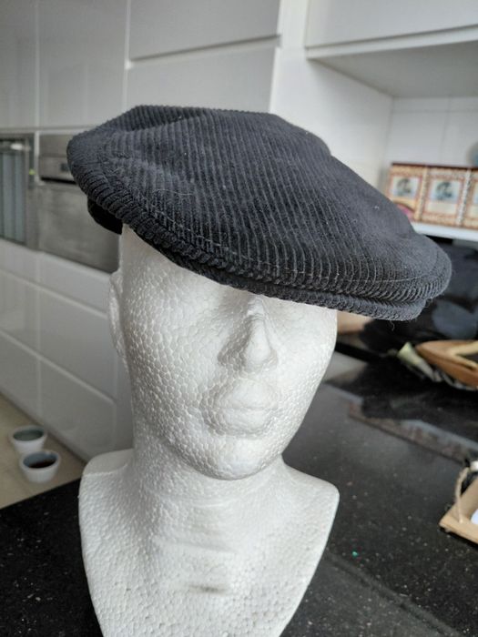 Beret kaszkiet ciemnoszary Stevenson bawełna 57