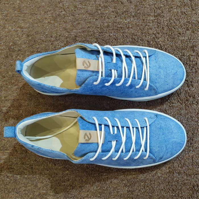 37,38,39,41. Кеды кожаные летние Ecco Soft 8  440503/01321