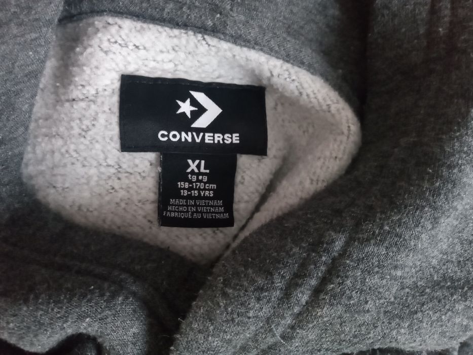 Młodzieżowa bluza z kapturem converse xl