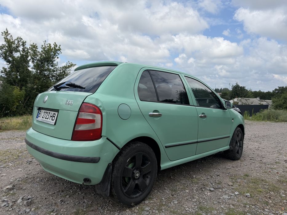 Skoda Fabia 1.4 газ