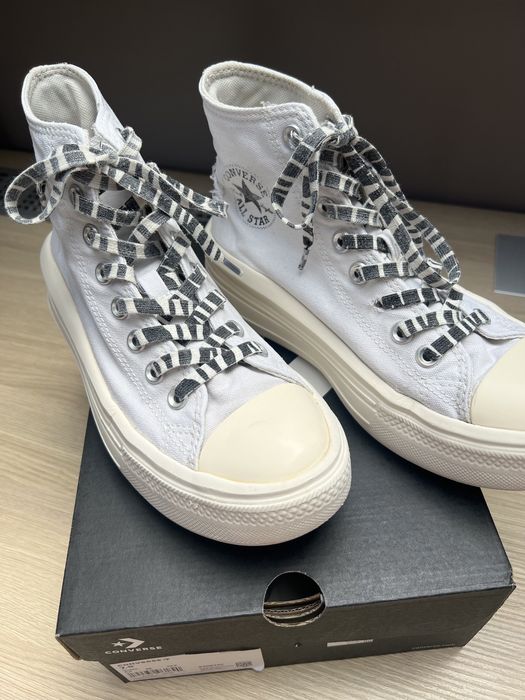 Converse x Chuck Taylor All Star Move High White rozmiar 38 / 24.5cm