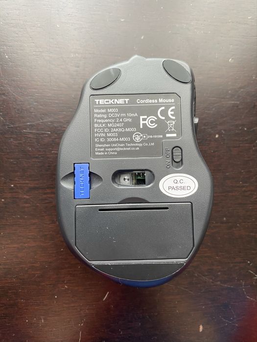 TECKNET Wireless Mouse M003 – New in Box