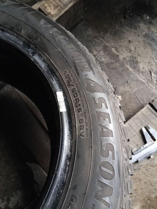 195.60.15 GoodYear 2шт БУ шини резина з Европи БВ склад Харків Шиномон