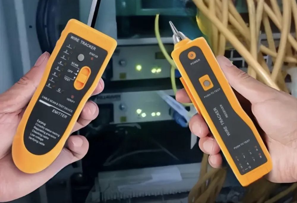 Localizador de Cabos de Rede e Telefone (Wire Tracker) -