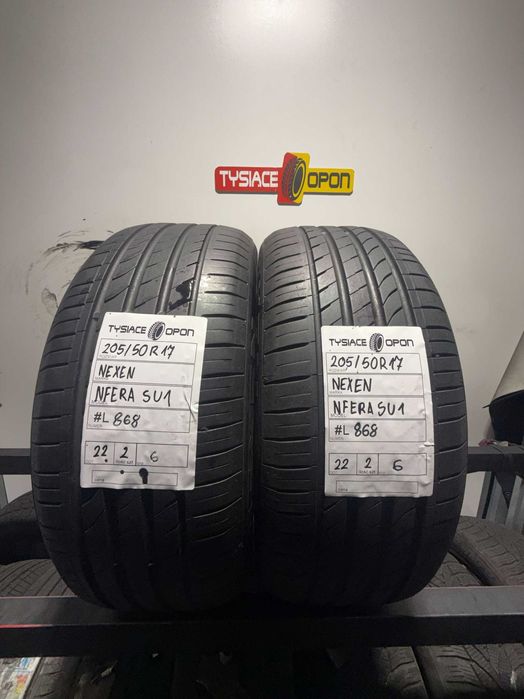 Opony Letnie 205/50R17 Nexen Nfera SU1 Dot:22 #L868