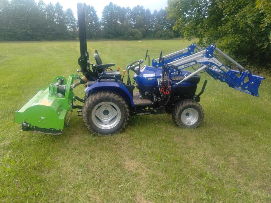 Glebogryzarka separacyjna, Mini traktor, mulczer