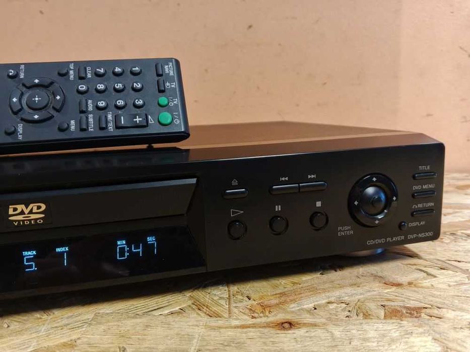 Odtwarzacz CD, DVD, VCD SONY DVP-NS300 +pilot /Digital output /Wysyłka