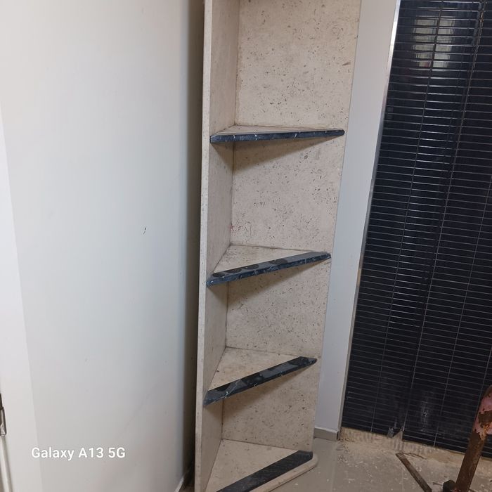 Estante canto em pedra  moleanos