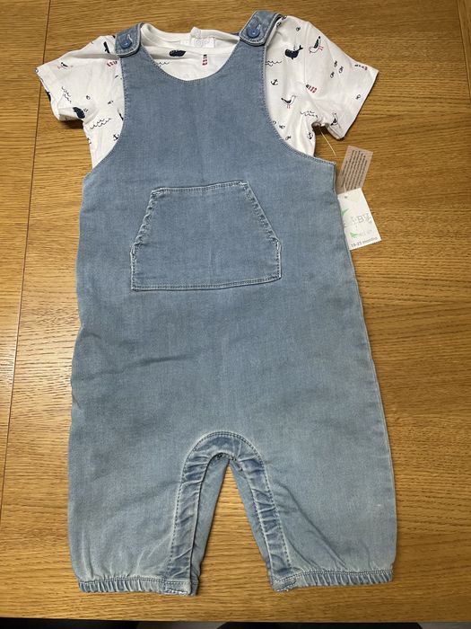 2 x Bluzka krótki rękaw + spodenki 18-24 m-cy