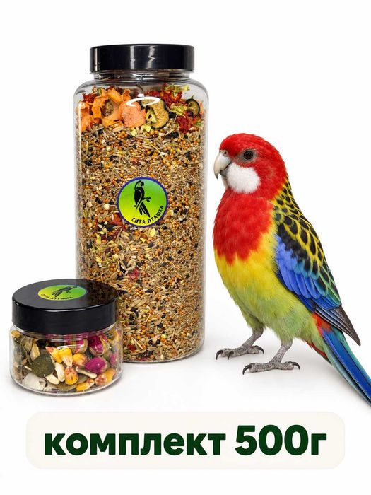 Корм для розел Сита Пташка WILD GARDEN 500г