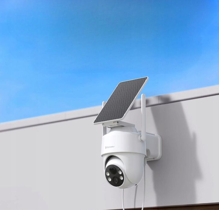 Kamera zewnetrzna solarna Galayou R1 aplikacja monitoringu domowy PTZ