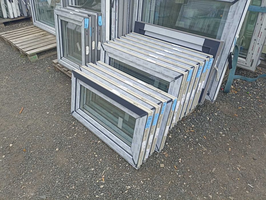Okno pcv 100/50 antracyt