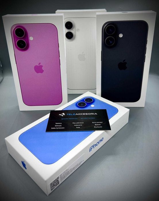 TELEFON IPHONE 16  | 128GB | "Kolory" | Carrefour Kutno CENA:2849,-