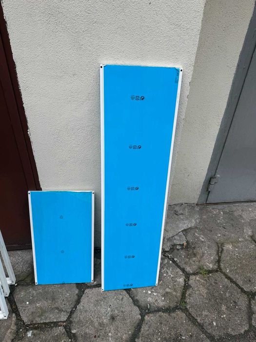 Półki IKEA FJÄLKINGE 115x32 cm oraz 55x32 cm