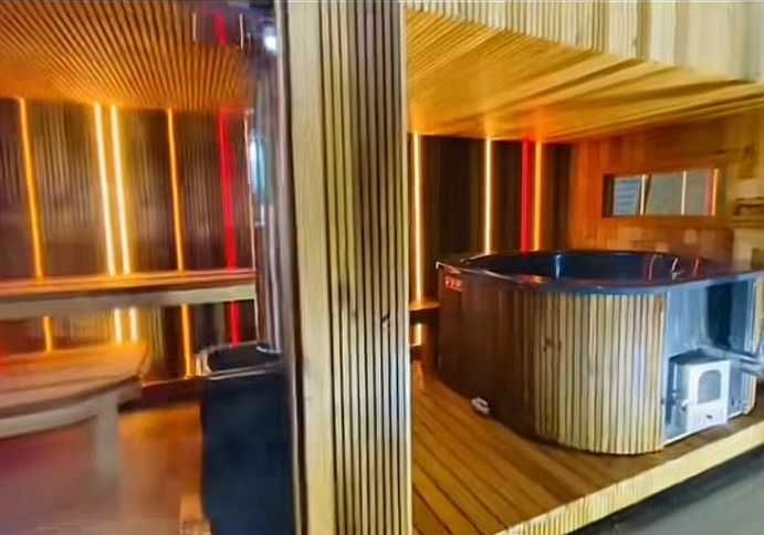 ШВИДКО Чан джакузі на дровах з банею. Лазня під бізнес.Спа купель дома