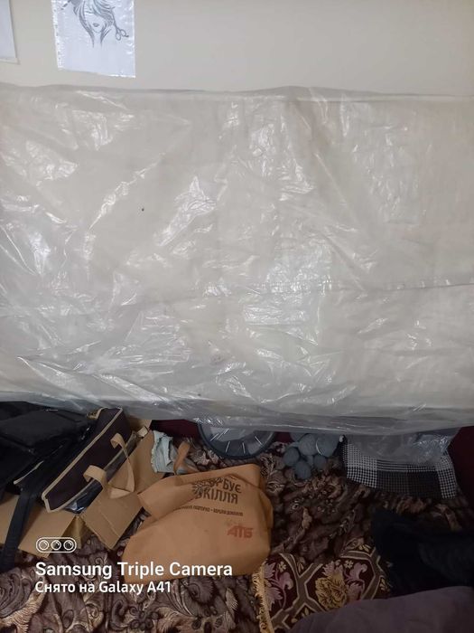 Раскладушка с ортопедическим матрасом